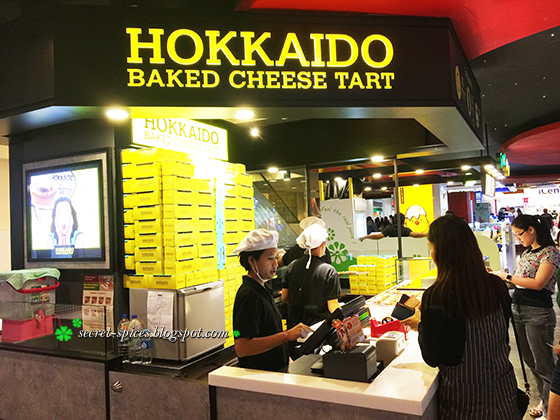 Durian Hokkaido Baked Cheese Tart - the latest delicious King of Fruits fillings